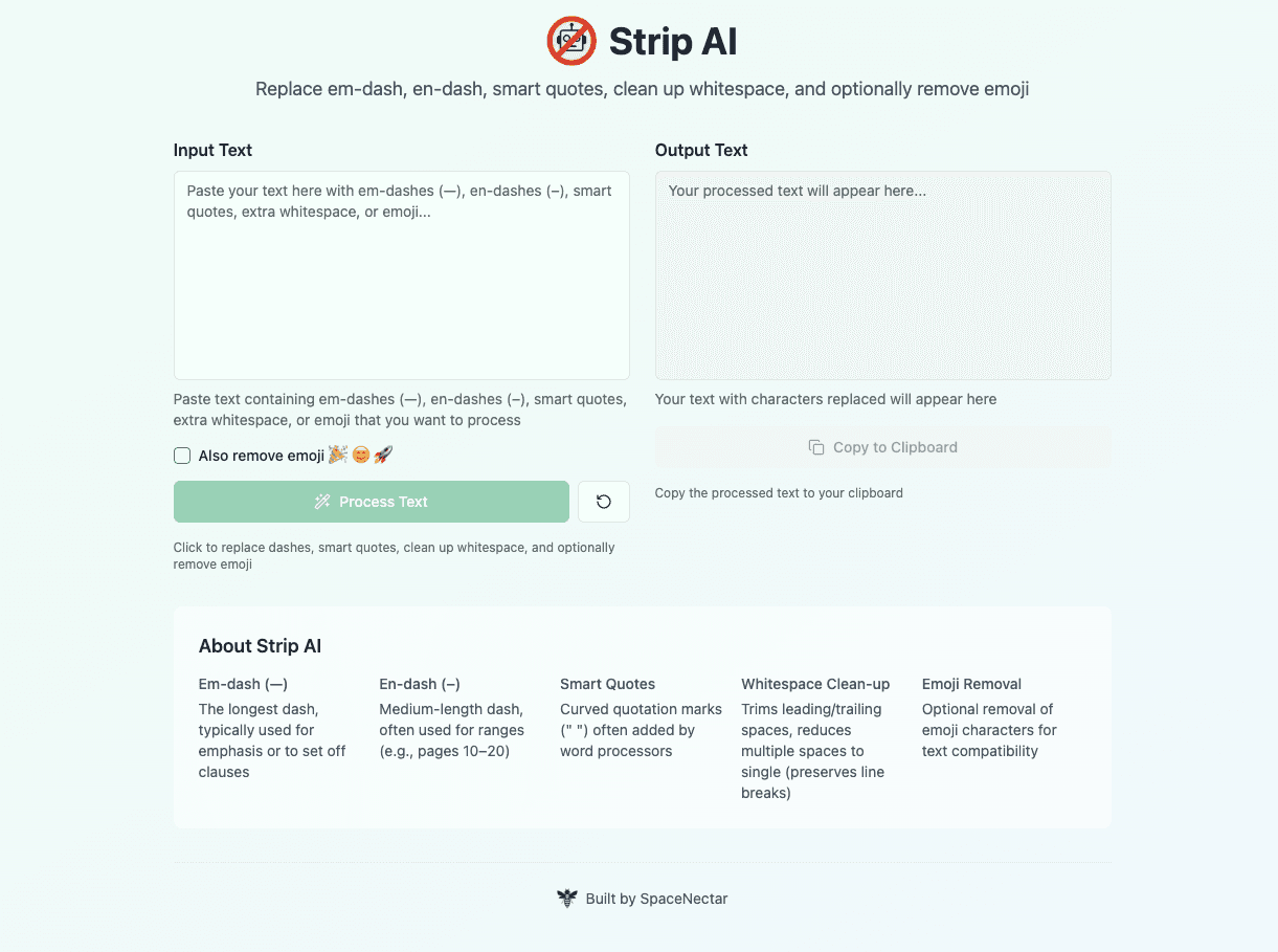 Strip AI App screenshot